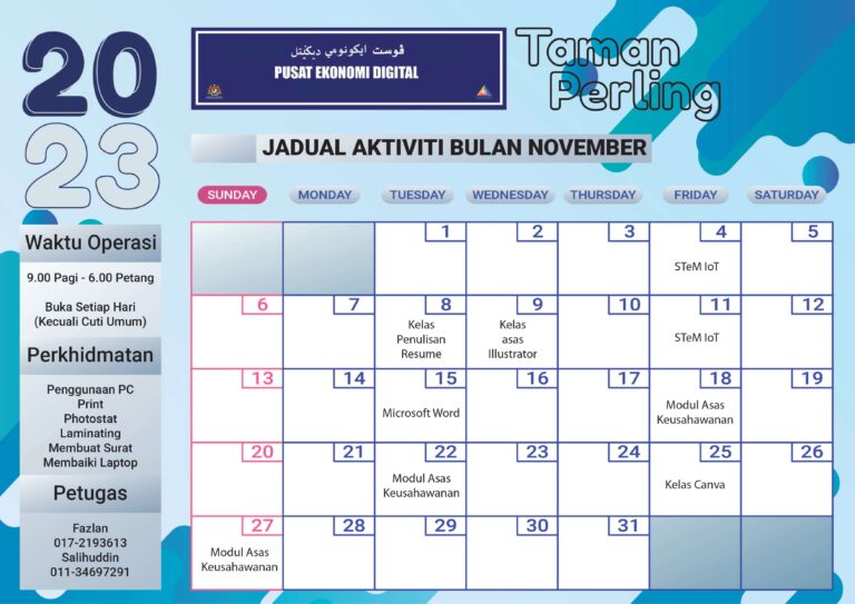 Jadual Aktiviti November 2023 01